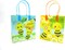 TINYMILLS Honey Bees Party Favor Treat Bags - Honey Bees Bumblebees Goody Bags with Handles for Birthday Party Baby Shower, Pack of 12
